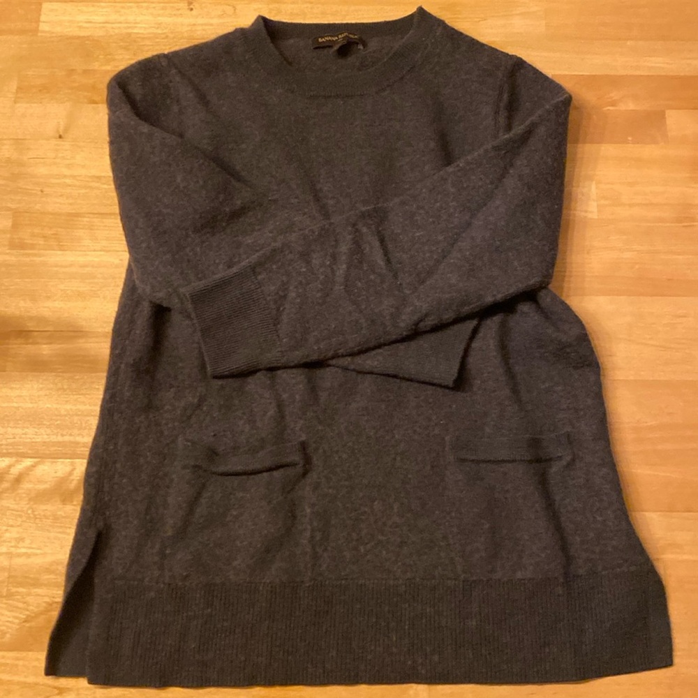 Banana Republic Sweater, Navy Blue — Size: Medium